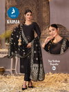Karma By Kaya Roman Silk Straight Cut Kurti With Bottom Dupatta Orders In India
